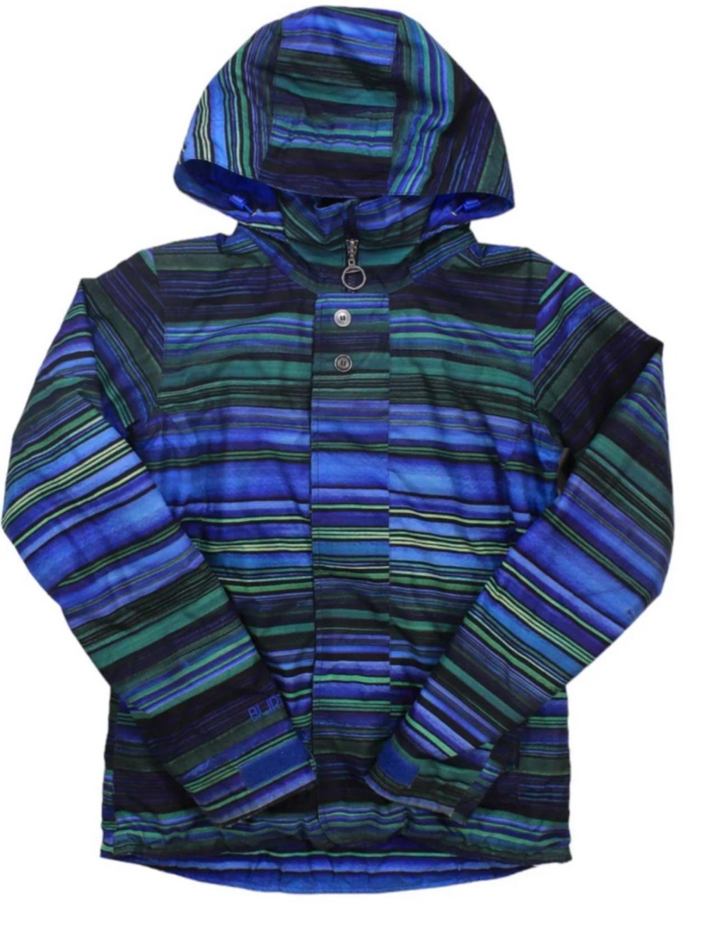Burton Jet Set Jacket  Mountain Dew "Cornflower “Thermacore Insulation Ski Snow